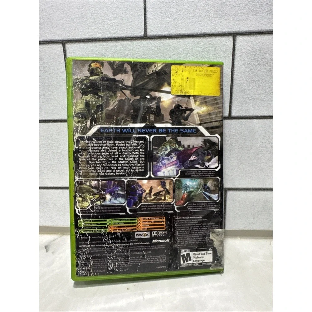 Halo 2 (Original OG Xbox) VGC Black Label OEM - No Manual - Ships Fast